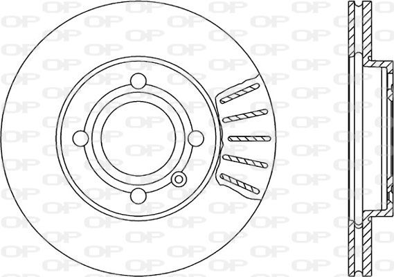 OPEN PARTS Jarrulevy BDA1027.20